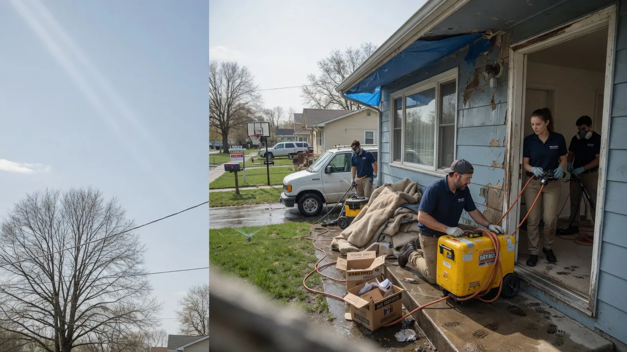 Basement Flood Cleanup in Bridgeport, WA near me